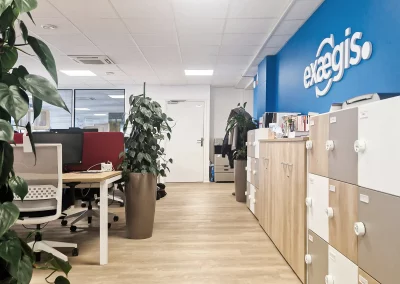 Aménagement du plateau tertiaire pour Exægis à Tours