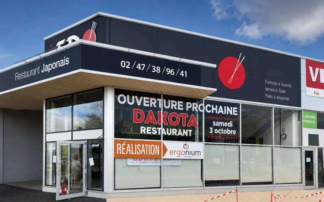 Visite technique d'un local commercial avant signature du bail avec un maître d'œuvre Ergonium à Tours.